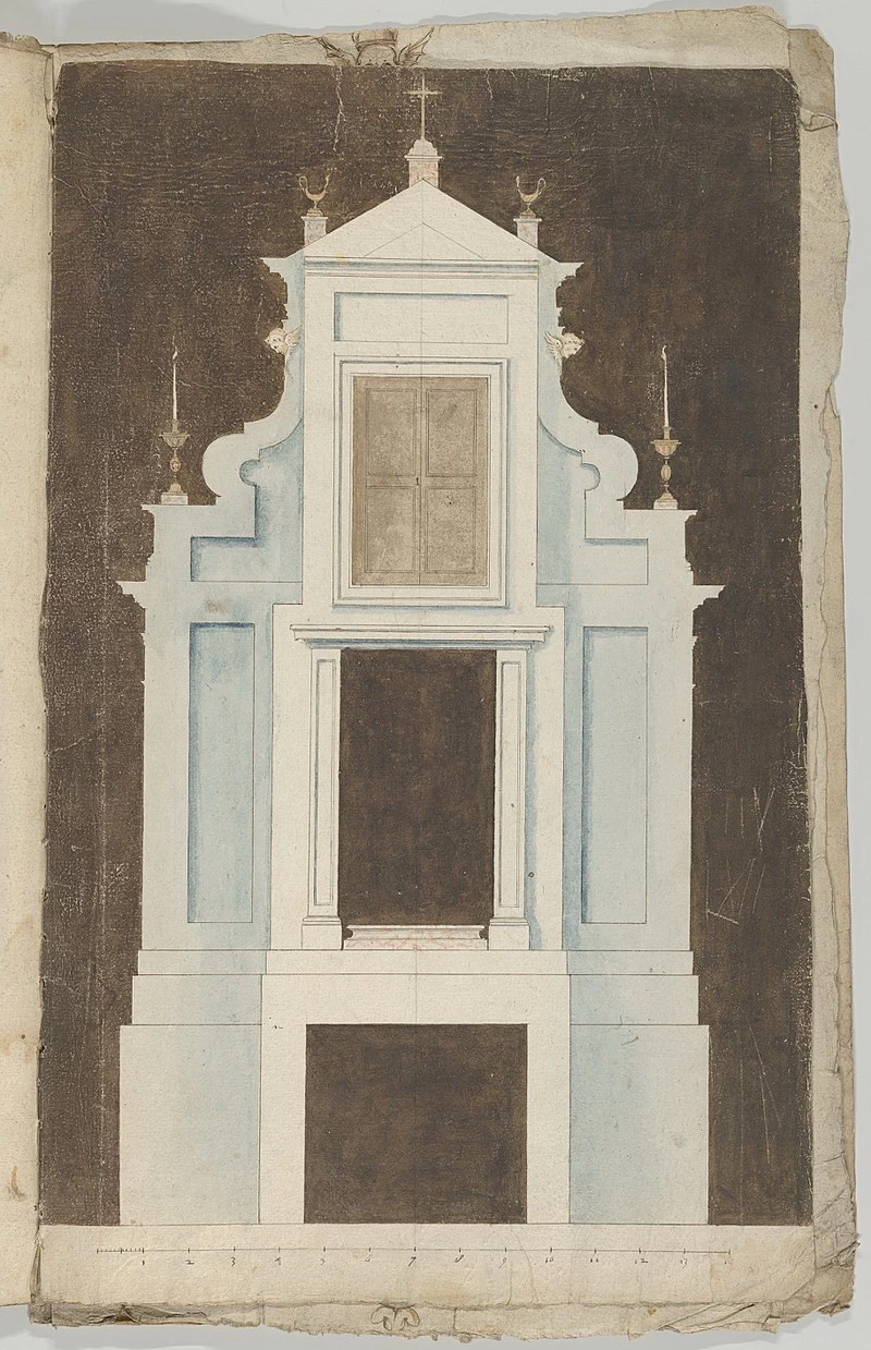 Studio - Album con disegni e stampe di tombe ed epitaffi 2, Metrololitam Museum